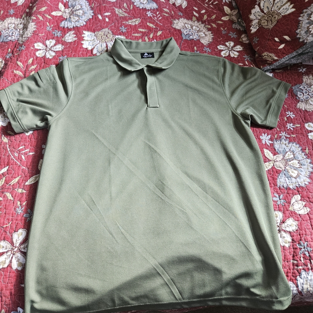 Men's Olive Green Polo Shirt